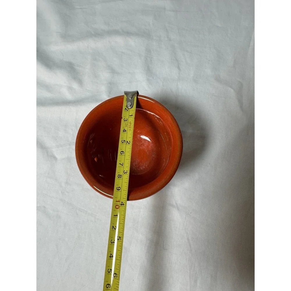 Jack-O-Lantern Halloween Pumpkin Ceramic Candle Holder Orange Pier1 Vintage